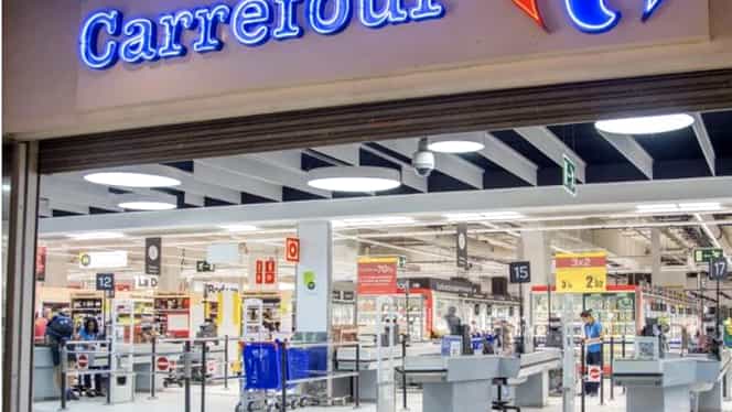 Lanțul de magazine Carrefour, măsuri de urgență din cauza COVID-19! Numărul clienților a fost limitat la 15