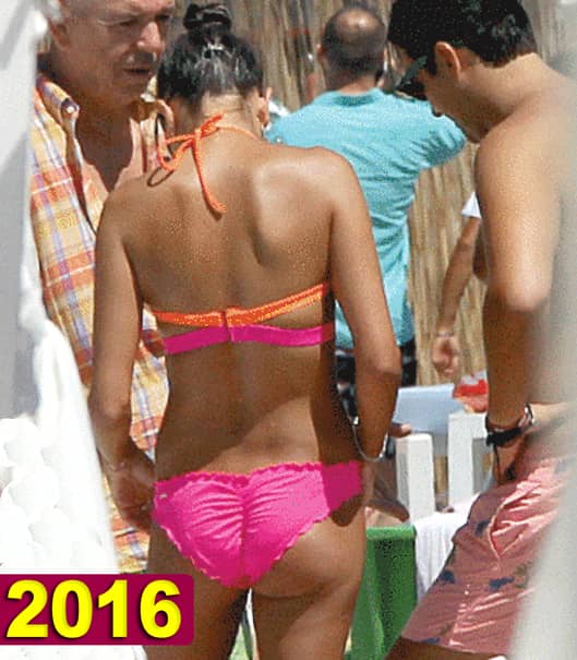 Cât de sexy era ELENA BĂSESCU în 2016, la mare! Cum a apărut în weekend, pe o plajă din Mamaia, în exact aceiaşi bikini roz. Dar să vezi cum îi vin ACUM