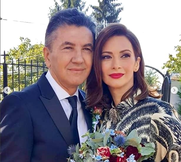 Andreea Berecleanu alături de soțul ei