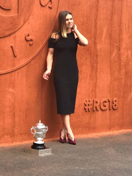 Pictorialul Simonei Halep de la Roland Garros