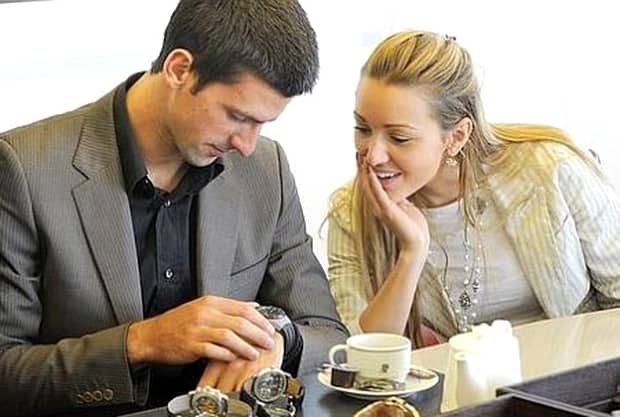 Inelul de logodnă pe care Djokovic i l-a dăruit iubitei sale, Jelena Ristic