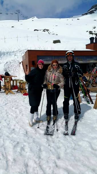 Mihaela Borcea e o împătimită a schiului, ea accidentându-se foarte rău și fiind nevoită să se opereze, în luna martie a acestui an