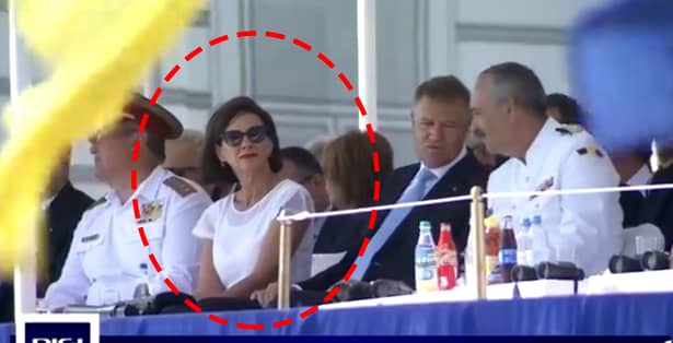Carmen Iohannis, apariție de senzație la Ziua Marinei de la Constanța! Oamenii s-au uitat lung la ea