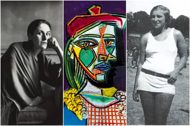 Pablo Picasso - „Femeie cu beretă și rochie cadrilată”, 64.670.000 de dolari