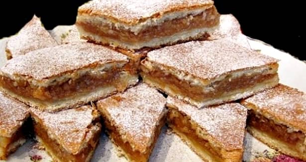 Plăcinta cu mere a Sandei Marin se prepară după o rețetă clasică, simplă, cu ingrediente ieftine