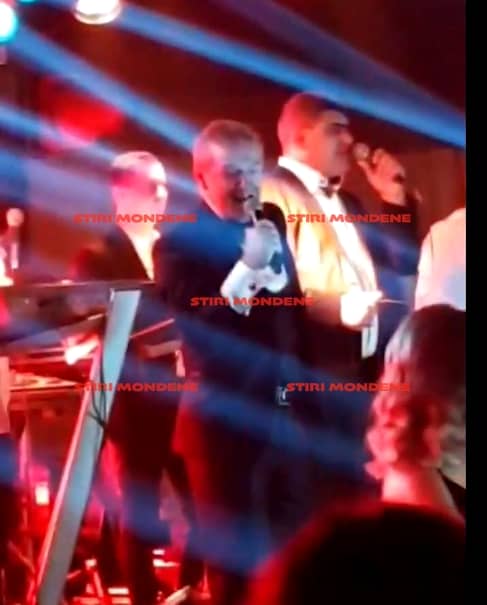 VIDEO fabulos cu Gigi Becali! A cântat alături de Pindu la nunta Teodorei Becali cu Mihai Mincu. Imagini EXCLUSIVE