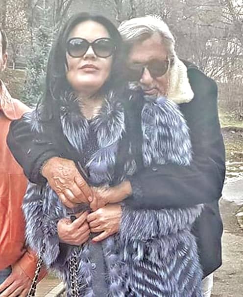 Ilie Năstase și Ioana, îmbrăcată în haina de blană de 2.000 de euro