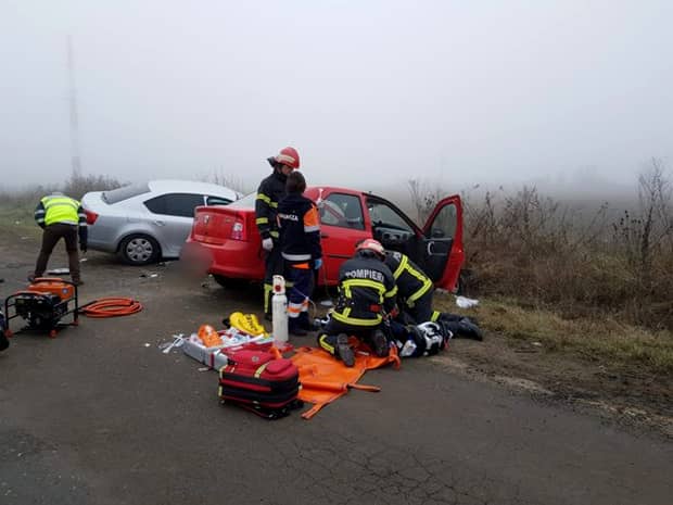Accident înfiorător în județul Vrancea! Un mort și trei răniți grav în urma impactului