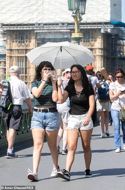 Englezii fac față cu greu temperaturilor extreme care au pus stăpânire pe Marea Britanie. Sursa foto: dailymail