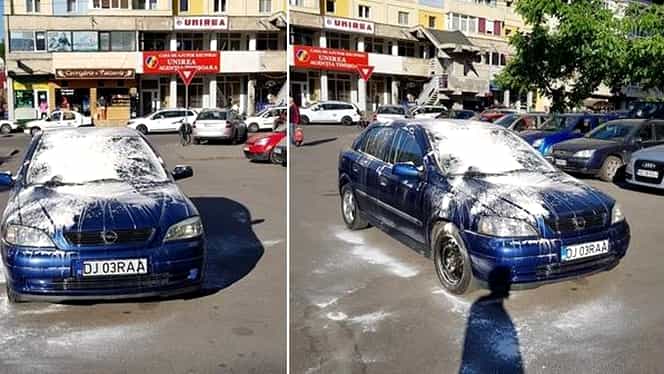 Şofer pedepsit pentru o parcare ilegală! Imaginile s-au viralizat