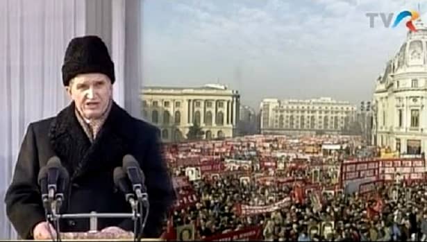 21 decembrie 1989: începutul sfârșitului pentru tovarășul Nicolae Ceaușescu, mitingul din fața CC al PCR