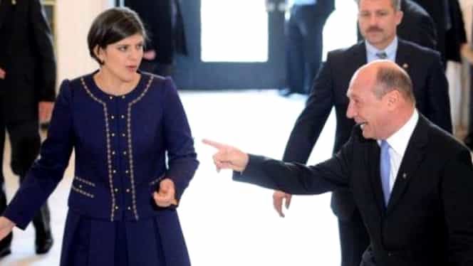 Traian Băsescu o atacă din nou pe Kovesi: „Au extras-o frumos și au pus-o la păstrare la Bruxelles”