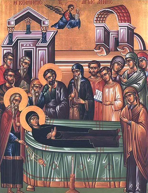 Calendar Ortodox, 25 iulie. Marea sărbătoare a adormirii Sfintei Ana