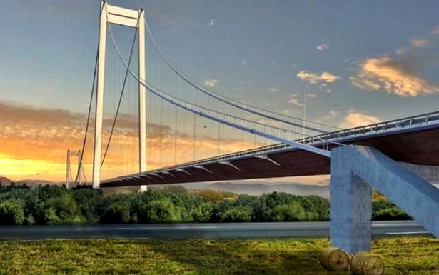 Proiectul podului peste Dunăre