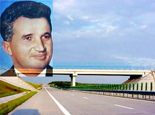 Regimul comunist al lui Nicolae Ceayșescu a construit prima autostradă din România, A1, București - Pitești, între anii 1967 și 1972. După 1989 au mai fost construiți, în 30 de ani, alți proape 700 de kilometri de autostradă