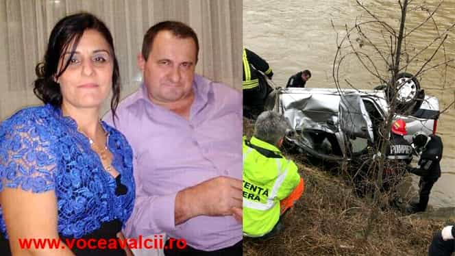 Ei sunt părinţii care au murit după ce au plonjat cu maşina în Olt! Ce poveste tragică