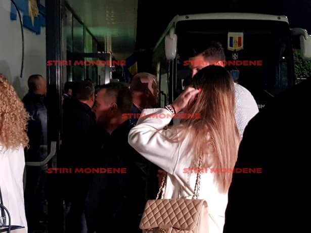 Cum a apărut nora lui Liviu Dragnea, Gina, la meciul României U21. A venit alături de Valentin Dragnea. FOTO