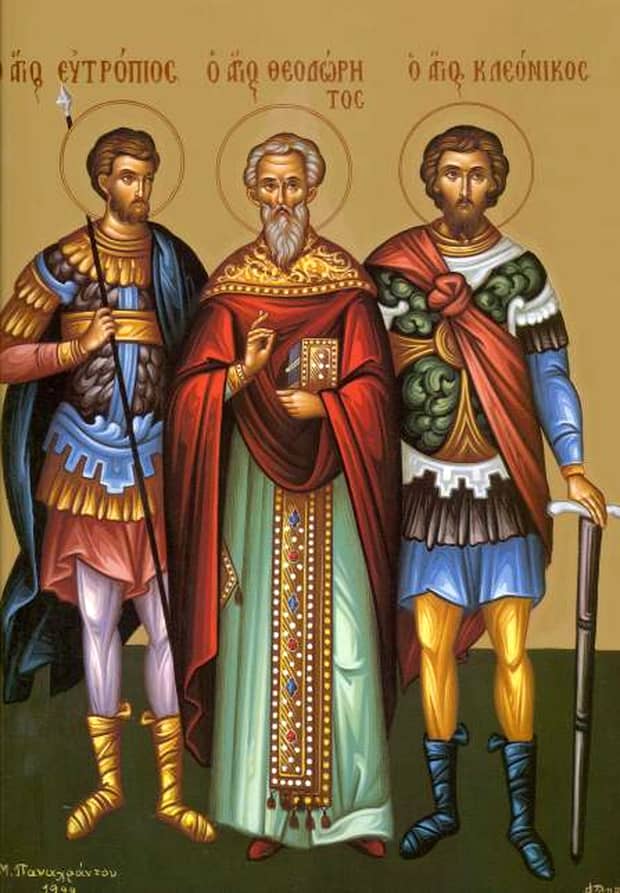 Calendar ortodox 3 martie. Pomenirea Sfinţilor Eutropiu, Cleonic şi Vasilisc
