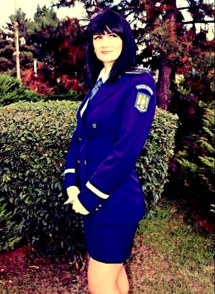 Atena Bănuț, cea mai nonconformistă poliţistă din România. Câte tatuaje are pe corp. FOTO