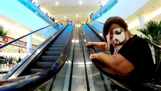VIDEO / Scandal la mall, transformat în VIRAL! Ce a păţit o femeie