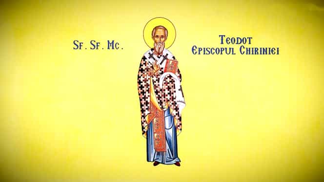 Calendar ortodox 2 martie. Sfântul mucenic Teodot, episcopul Cirenei