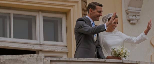 Imagini în premieră de la nunta nepotului Regelui Mihai. VIDEO