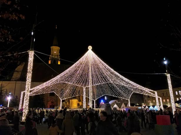 Târgul de Crăciun de la Cluj-Napoca, printre cele mai frumoase din Europa. FOTO