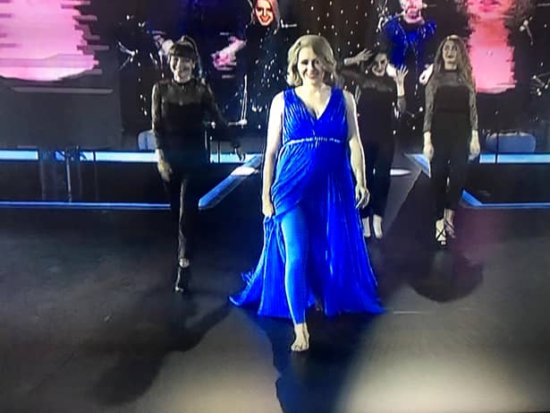 Cum a apărut Mirela Vaida la Eurovision, însărcinată în 7 luni. FOTO