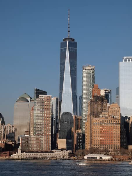 Cele mai înalte 10 clădiri din lume: One World Trade Center - 541,3 m, 94 de etaje. Cea mai înaltă clădire de pe continentul american (nord și sud)
