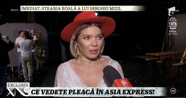 Gina Pistol va pleca la Asia Express in curand