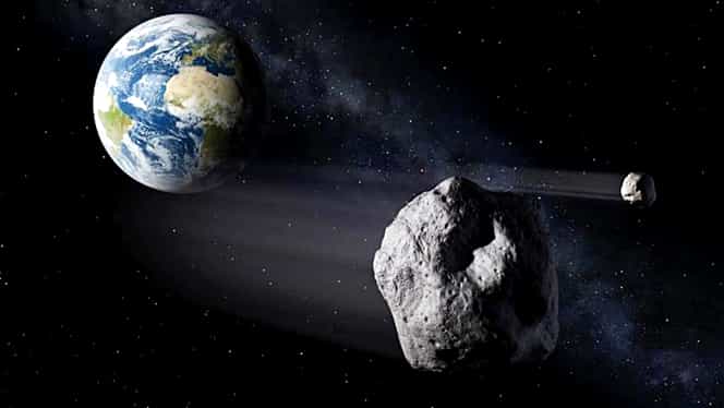 Asteroid gigant, la cea mai apropiată distanță de Pământ! Este cât un teren de fotbal!