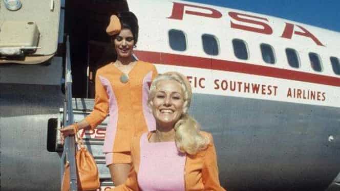 GALERIE FOTO DE SENZAŢIE! Cum arătau stewardesele în anii 1960. Trebuiau să fie sexy şi singure