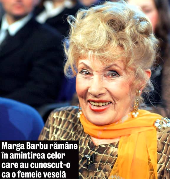 Marga Barbu ar fi împlinit pe 24 februarie, 90 de ani! Mulți cred că s-a iubit cu Florin Piersic