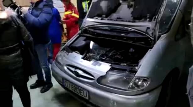 VIDEO Un șofer a intrat cu mașina în UPU Craiova. Ce au descoperit anchetatorii