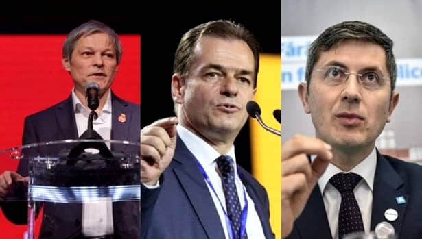 Decizie de ultim moment luată de Ludovic Orban, Dan Barna și Dacian Cioloș. Orban,. Cioloș, Barna