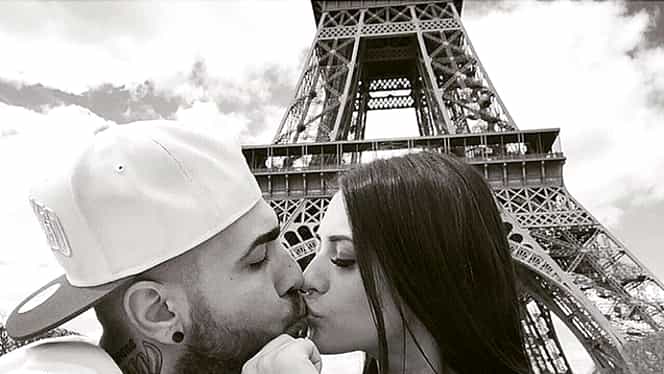 Antonia şi Alex Velea, vacanţă romantică la Paris