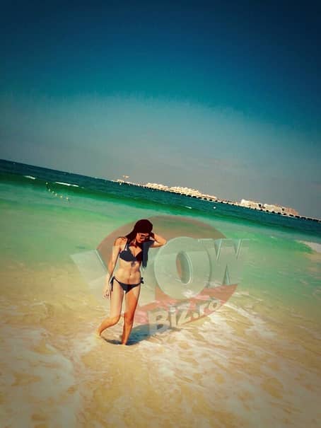 GALERIE FOTO / Adelina Pestriţu, poze SEXY de pe plaja din Dubai