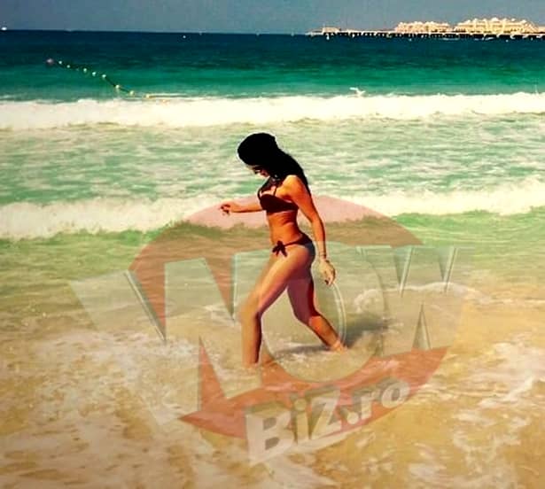 GALERIE FOTO / Adelina Pestriţu, poze SEXY de pe plaja din Dubai