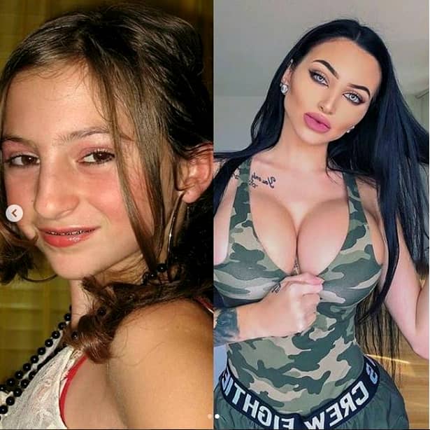 O femeie hărțuită în tinerețe pentru că era urâtă s-a transformat prin 3 operații estetice într-o brunetă sexy! Galerie FOTO