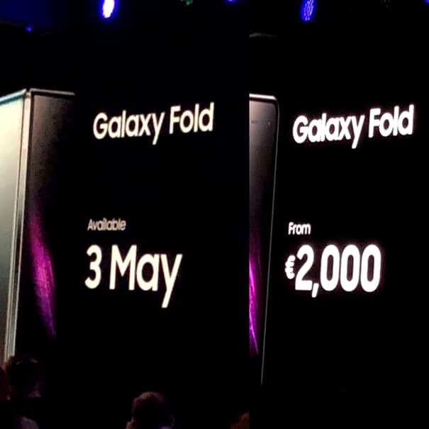 Cum arată noul Samsung Galaxy Fold, telefonul pliabil de la Samsung! Imagini neoficiale