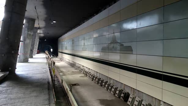 Cum arată stațiile de metrou din Drumul Taberei! După 4 ani de întârziere, magistrala 5 este în acest stadiu