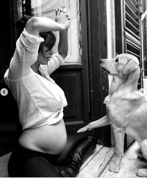 Primele imagini cu Catrinel Menghia însărcinată! Când va naște românca