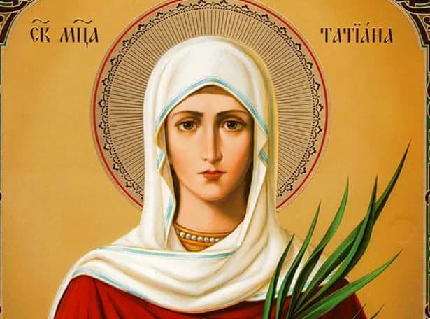 Calendar ortodox 12 ianuarie 2019: Sfânta Muceniţă Tatiana