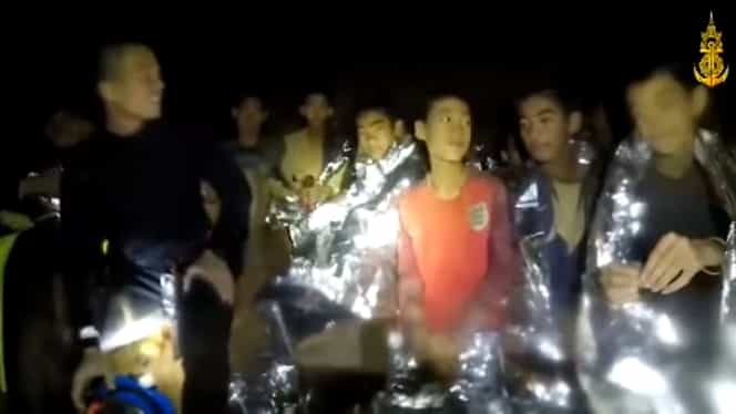 Copiii blocați într-o peșteră din Thailanda, mesaj de ultim moment!