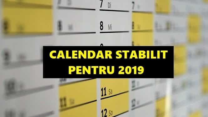 Zile libere în 2019: când va fi următoarea minivacanță! Calendar stabilit pentru bugetari