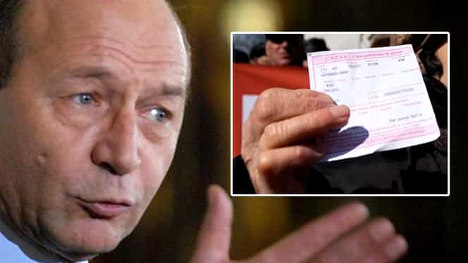 Traian Băsescu, mesaj dur pe tema pensiilor speciale