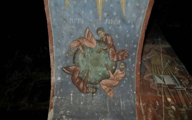 Descoperire uimitoare. 13 scene pictate într-o biserică românească prevestesc Apocalipsa