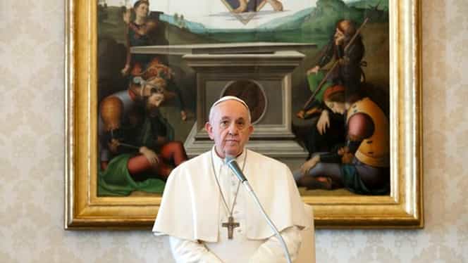 Papa Francisc spune că izolarea în case este o şansă pentru redescoperirea vieţii de familie. „L-am rugat pe Dumnezeu să oprească epidemia de coronavirus”