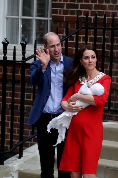 Prințul William și Kate Middleton au anunțat numele celui de-al treilea copil