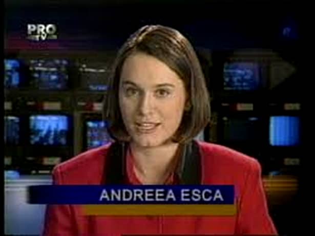 Cum arăta Andreea Esca înainte să lucreze la Pro TV. Prezentatoarea știrilor s-a schimbat radical de atunci